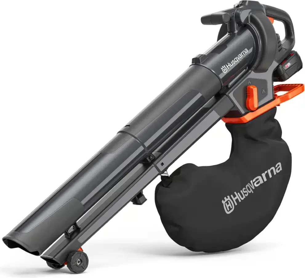 Kit soplador aspirador Husqvarna Aspire BVX-P4A + batería 18-B72 4 Ah + cargador 18-C100