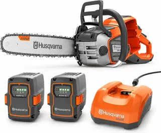 Kit motosierra Husqvarna 550i XP 38 cm + 2 baterías B330X 9 Ah + cargador C500X