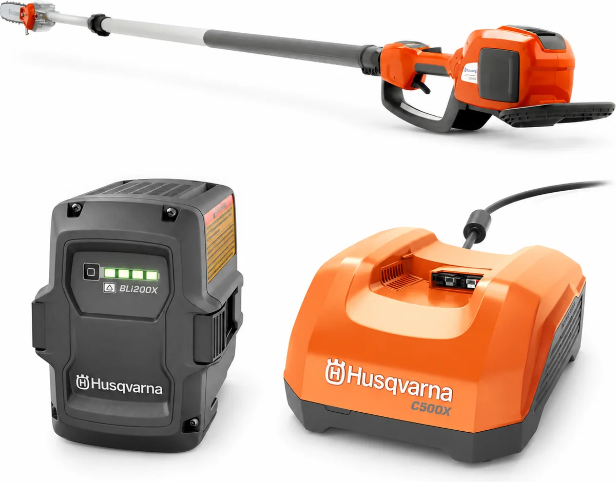Kit podadora Husqvarna 530iPT5 + batería BLi200X 5 Ah y cargador rápido 40-C500X