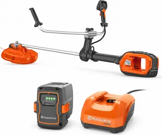 Pack desbrozadora Husqvarna 525iRXT + batería 40-B330X 9 Ah y cargador rápido C500X