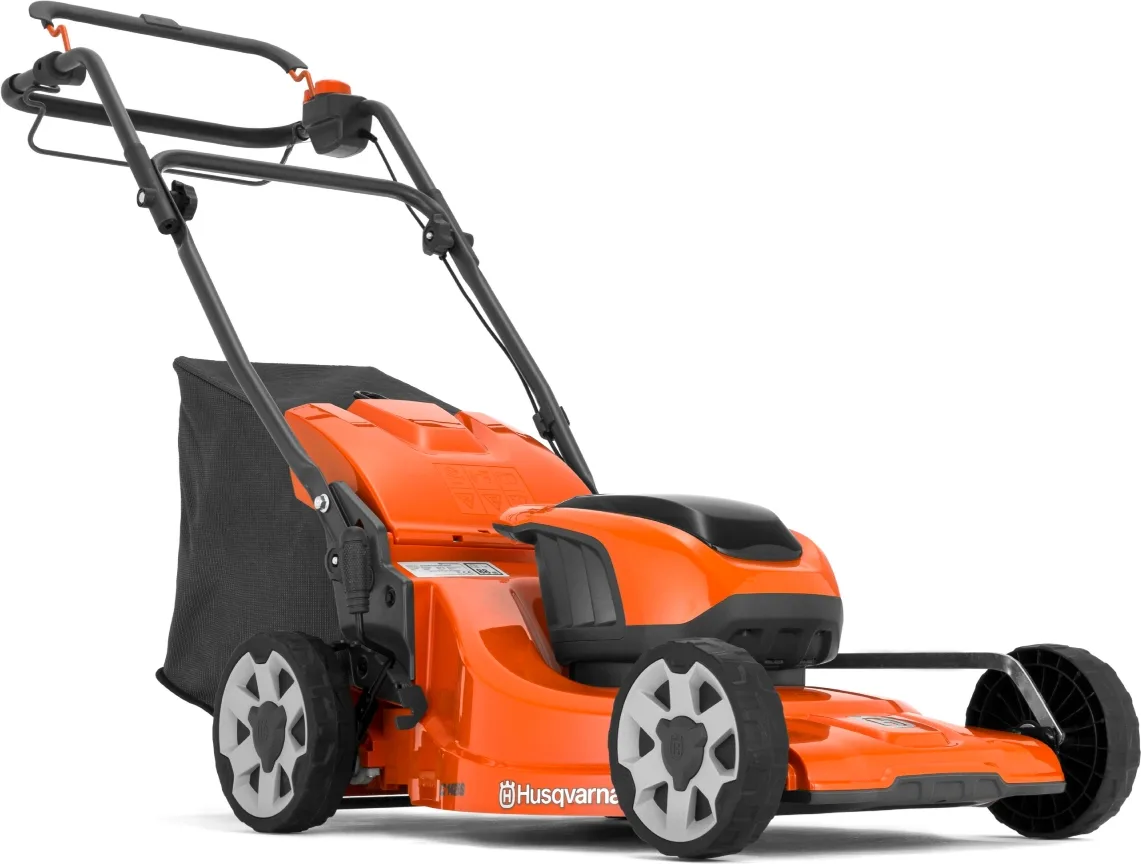 Pack cortacésped autopropulsado Husqvarna LC142iS 42 cm + 2 baterías B140 4 Ah y cargador C80 — foto 5