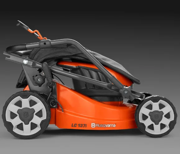 Pack cortacésped Husqvarna LC137i 37 cm + 2 baterías 4 Ah BLi20 y B140 + cargador 40-C80 — foto 6