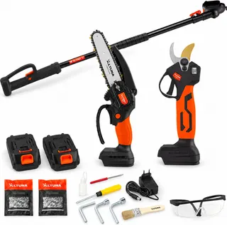 Pack poda Altuna AFKIT: tijera AF28 + motosierra AF150 + pértiga + cadena adicional