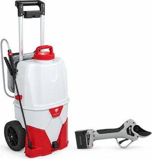 Pack poda y pulverización Pulmic Pegasus 35 L + tijera Kamikaze KV420 con baterías y cargadores