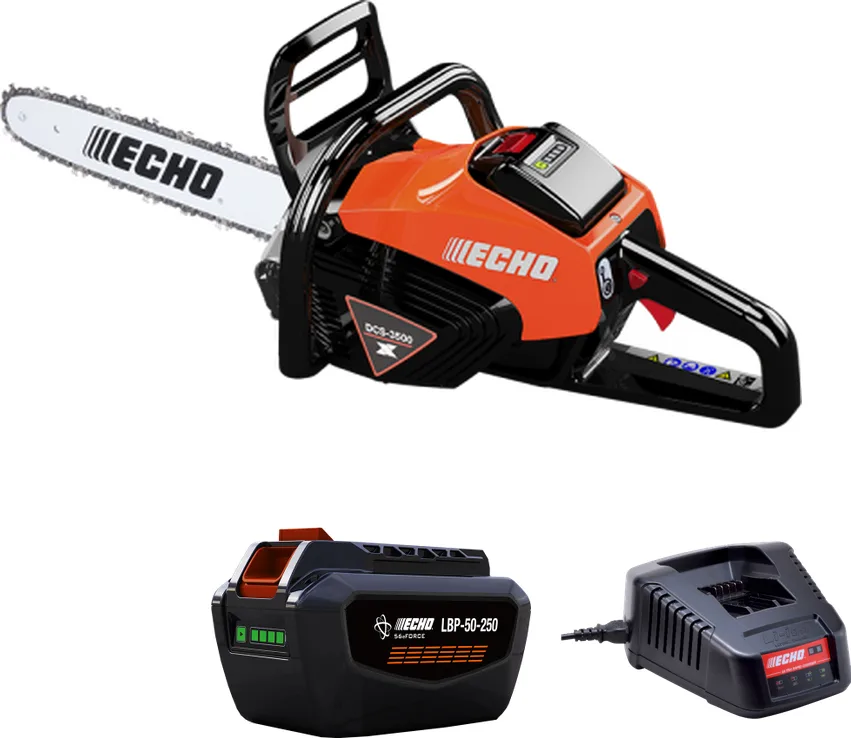 Pack motosierra de batería ECHO DCS-3500 PRO 56 V + batería 4,5 Ah y cargador ultrarrápido — foto principal