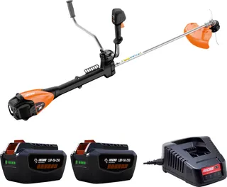 Pack desbrozadora profesional ECHO DSRM-3500U PRO 56 V + 2 baterías 4,5 Ah y cargador rápido