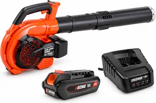 Pack soplador ECHO DPB-2600 PRO 56 V + batería compacta 125 Wh y cargador rápido