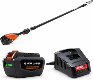Pack podadora de altura ECHO DPPT-2600LW PRO 56 V + batería 4,5 Ah + cargador ultrarrápido LCJU-560