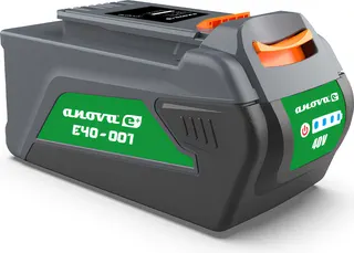 Batería Anova E+ 40 V 2 Ah 72 Wh para maquinaria de jardín, sin cargador