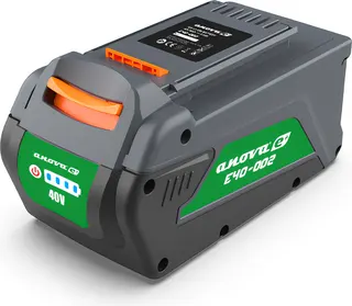 Batería Anova E+ 40 V 5 Ah 180 Wh para maquinaria de jardín, sin cargador