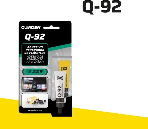 Adhesivo Reparador Plasticos Quiadsa Q-Plastic 24 ml — foto 2