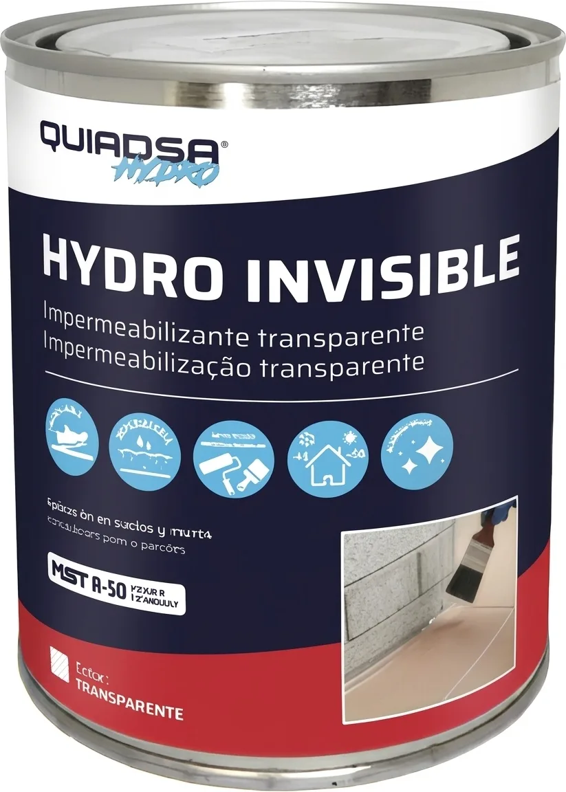 Impermeabilizante Transparente Quiadsa Hydro Invisible R-50 250 g — foto principal