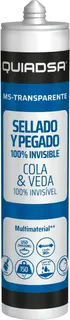 Cartucho Sellador Transparente Quiadsa 290 ml