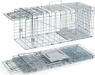 Jaula trampa Copele plegable galvanizada