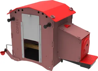 Gallinero Copele Red Roof fijo
