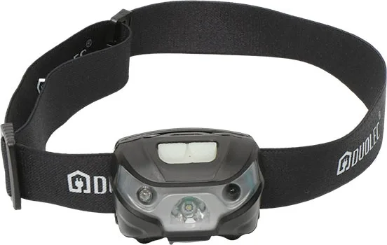 Linterna frontal LED recargable Duolec R038 · 150 lm · 1 unidad