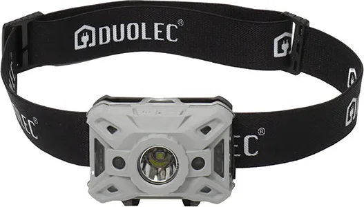 Linterna frontal LED recargable Duolec R035 · 250 lm