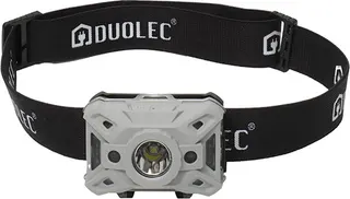 Linterna frontal LED recargable Duolec R035 · 250 lm