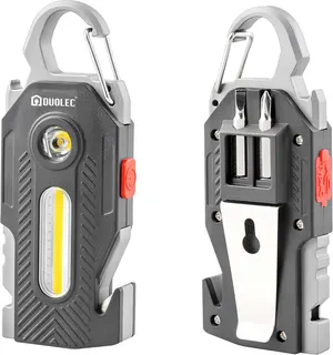 Linterna LED multiherramienta USB C Duolec R041 · 400 lm