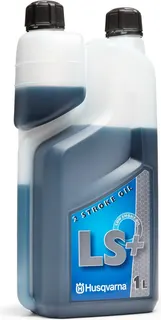 Aceite Husqvarna LS+ 2T · botella 1 litro o caja de 12