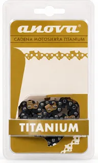 Cadena motosierra Anova Titanium .325" 1,6 mm 62 eslabones - elige unidad o pack de 3