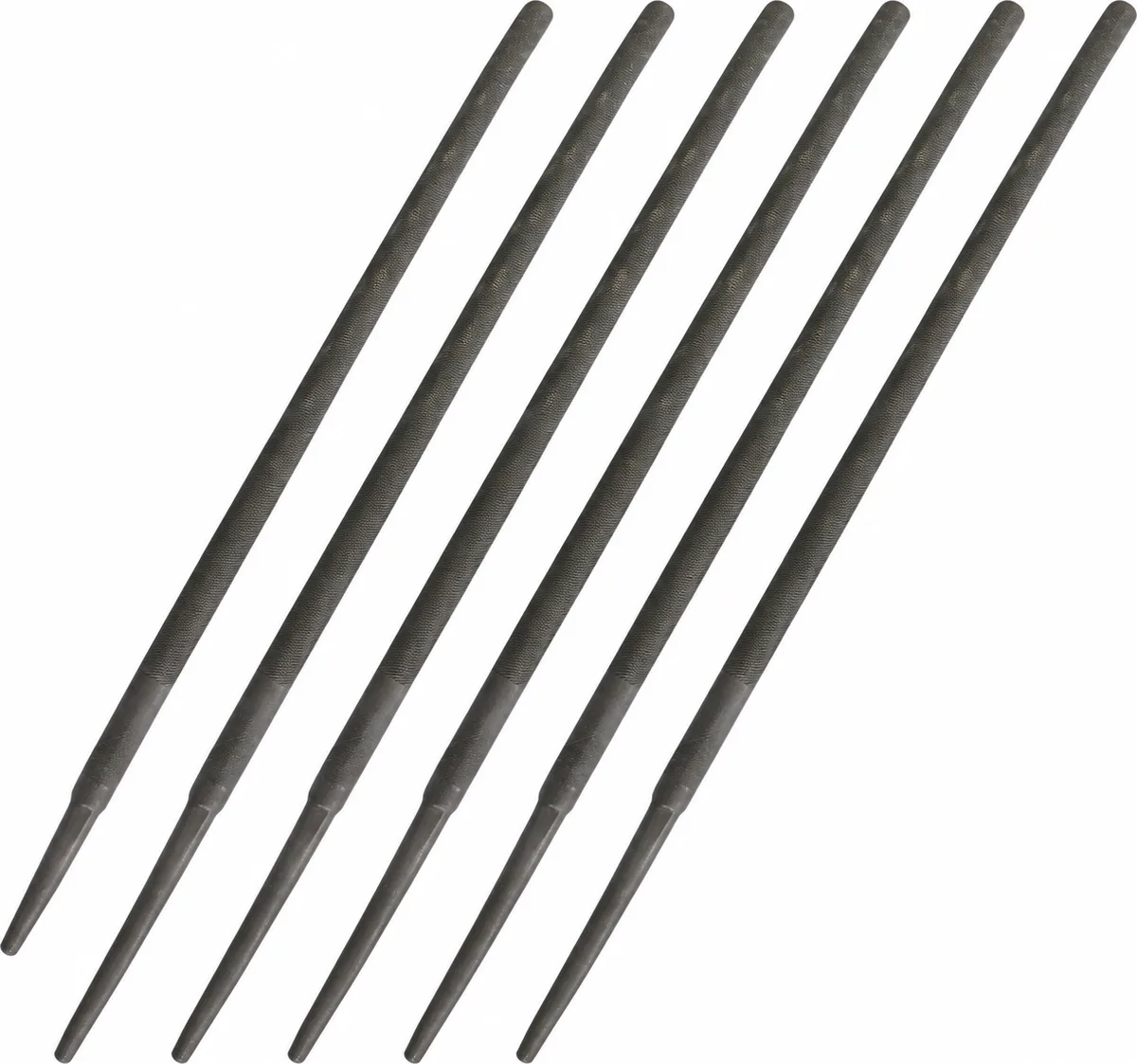 Limas redondas Husqvarna 5,5 mm para motosierra - Pack de 6 unidades — foto 2