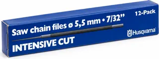Limas redondas Husqvarna 5,5 mm - 1, 6 o 12 unidades