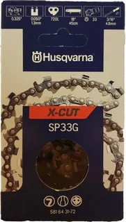 Cadena Husqvarna SP33G 72 eslabones - 1, 3, 10 o 20 cadenas
