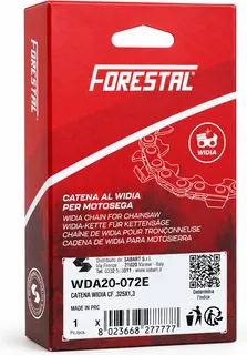 Cadena motosierra Forestal Widia WDA20 .325" 1,3 mm 72 eslabones · elige 1 o 3 cadenas