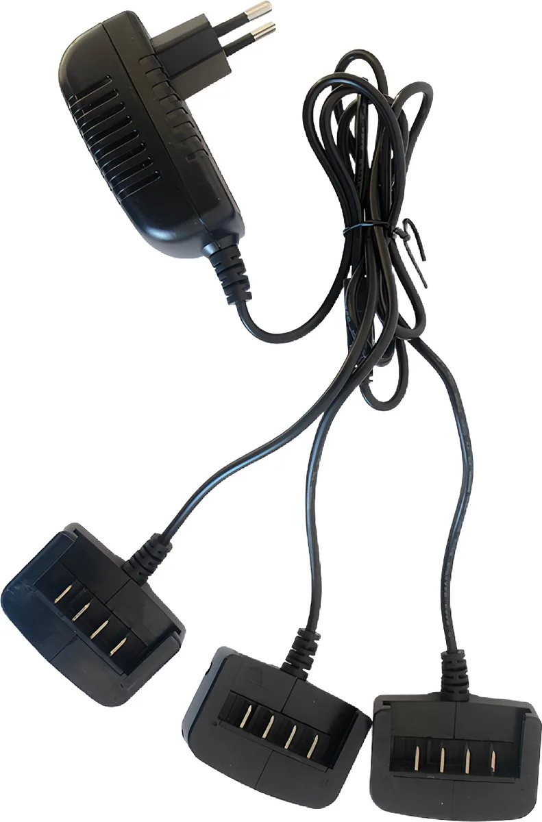 Cargador Triple Pulmic 25.2V 1.4 Ah