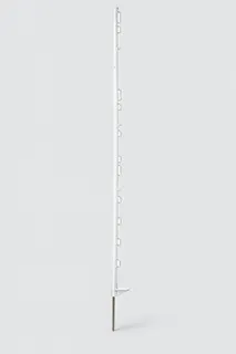 Poste Pastor Plastico Blanco 136 cm Horizont - Unidad y packs de 10 y 50