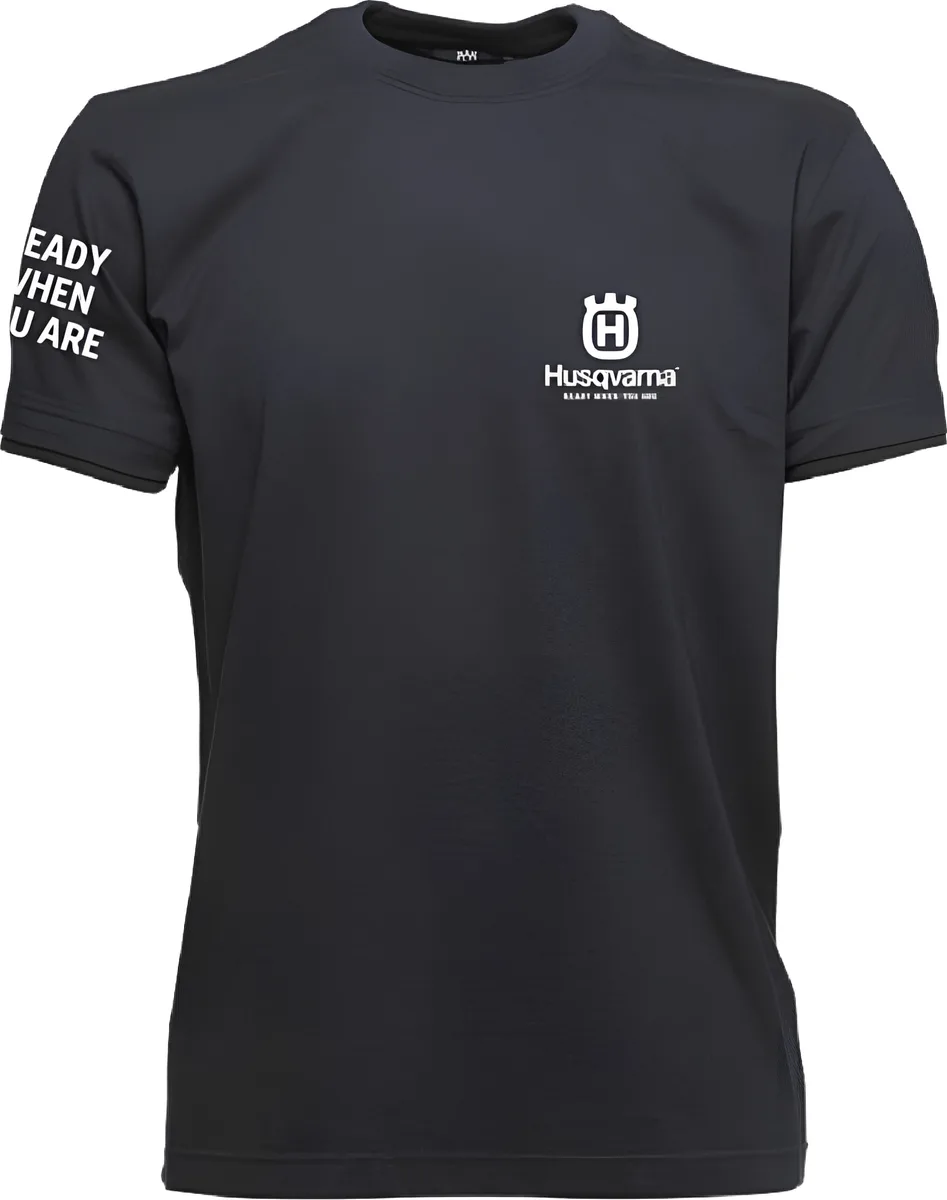 Camiseta Husqvarna Logo Pequeño T-S
