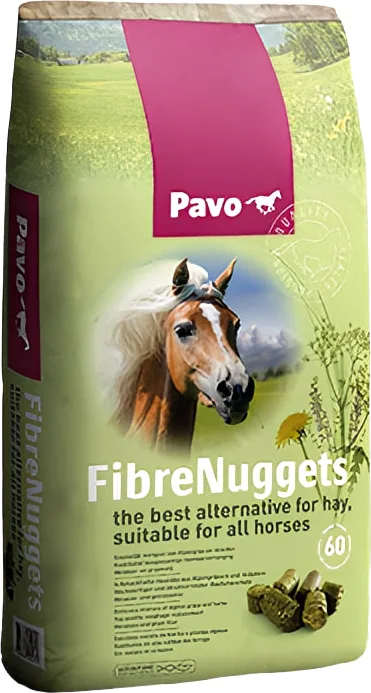 Pavo FibreNuggets - Forraje de hierba para remojar 20 kg