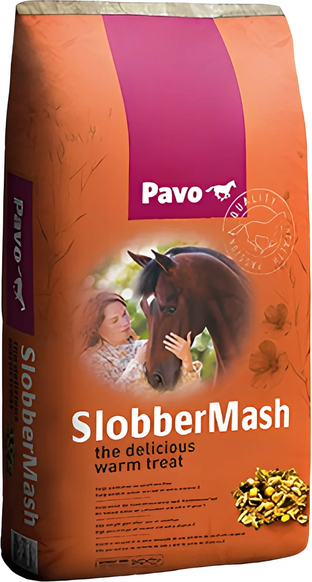 Pavo SlobberMash - Papilla para caballos con linaza 15 kg