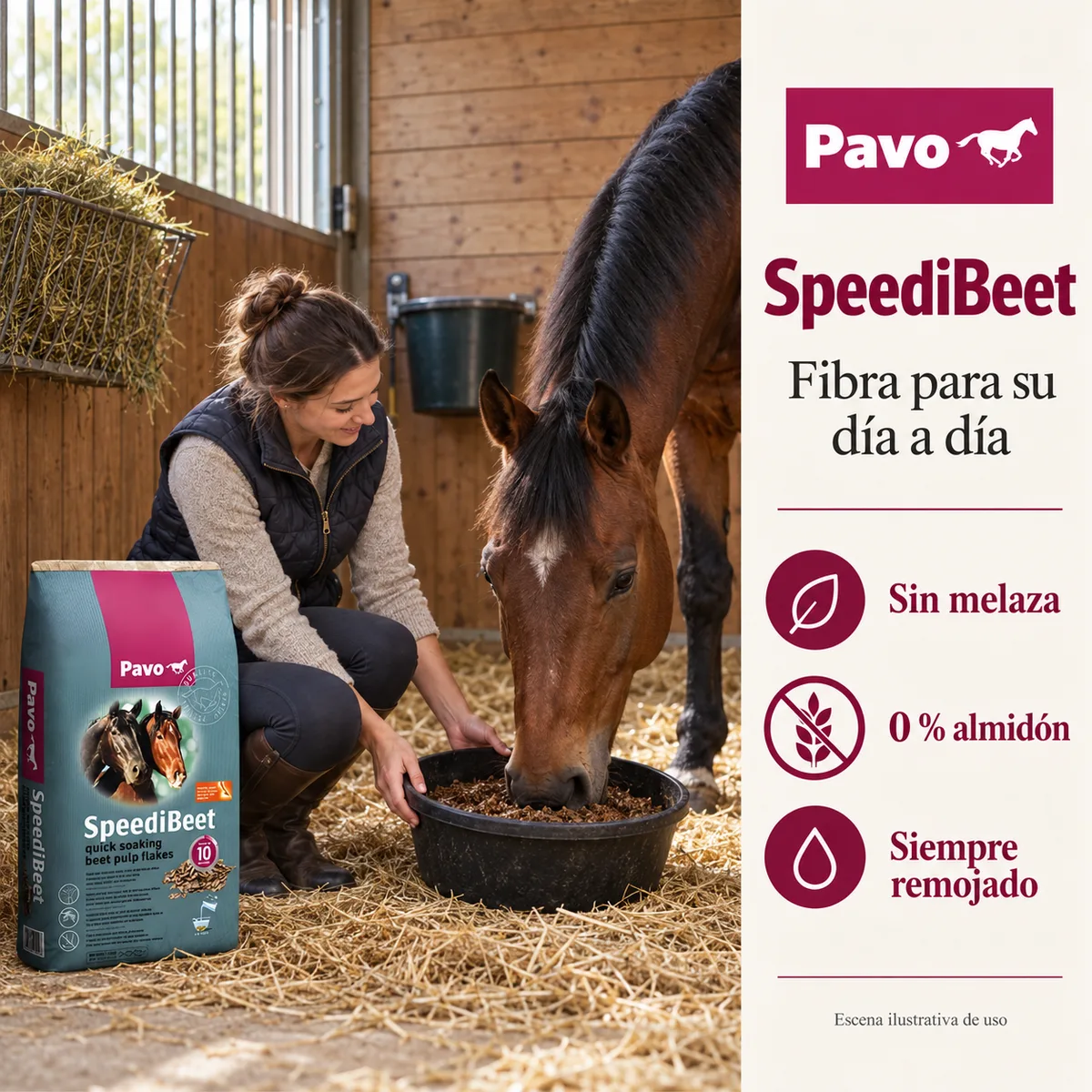 Pavo SpeediBeet - Pulpa de remolacha para remojar 15 kg — foto 2