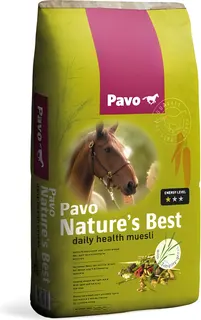 Pavo Nature's Best - Muesli diario para ocio y trabajo ligero 15 kg