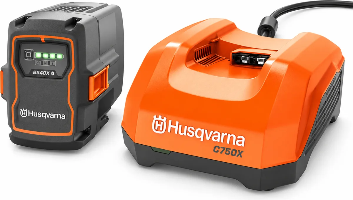 Pack Husqvarna 1 batería 40-B540X + cargador 40-C750X 750 W — foto principal