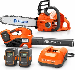 Pack corte y limpieza Husqvarna 535i XP + 525iB Mark II + 2 B330X 9 Ah + C750X