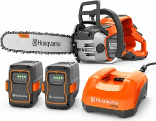 Kit motosierra Husqvarna 550i XP 38 cm + 2 baterías B330X 9 Ah + cargador C750X