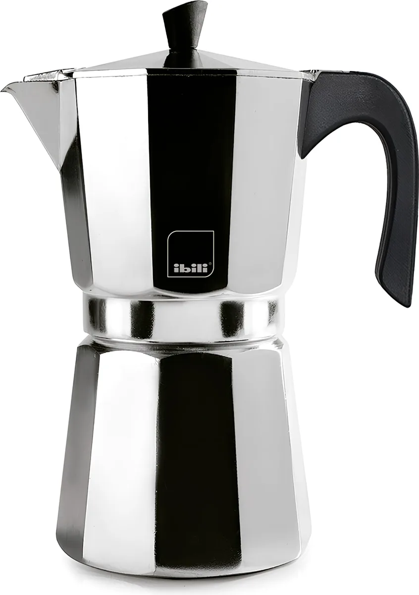 Cafetera Express Ibili Bahia Aluminio 300ml