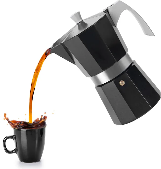 Cafetera Express Evva Black 300ml — foto 3