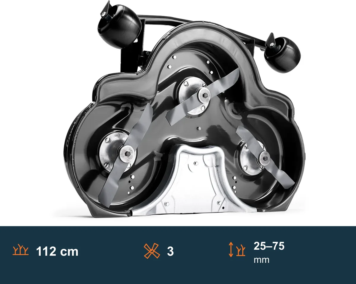 Unidad de corte Husqvarna Combi 112 cm serie 300 · sin rider ni motor — foto 4