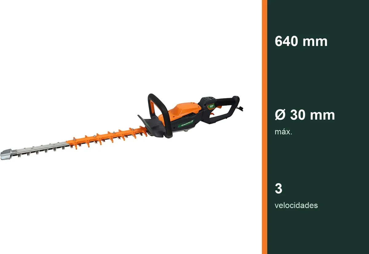 Cortasetos a Bateria Anova E60HT 60 V Sin Bateria ni cargador — foto 3