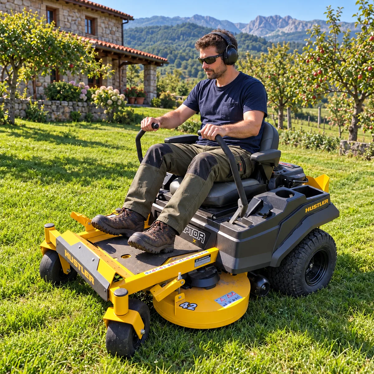 Cortacésped de giro cero Hustler RAPTOR X 42 SD · 107 cm — foto 3
