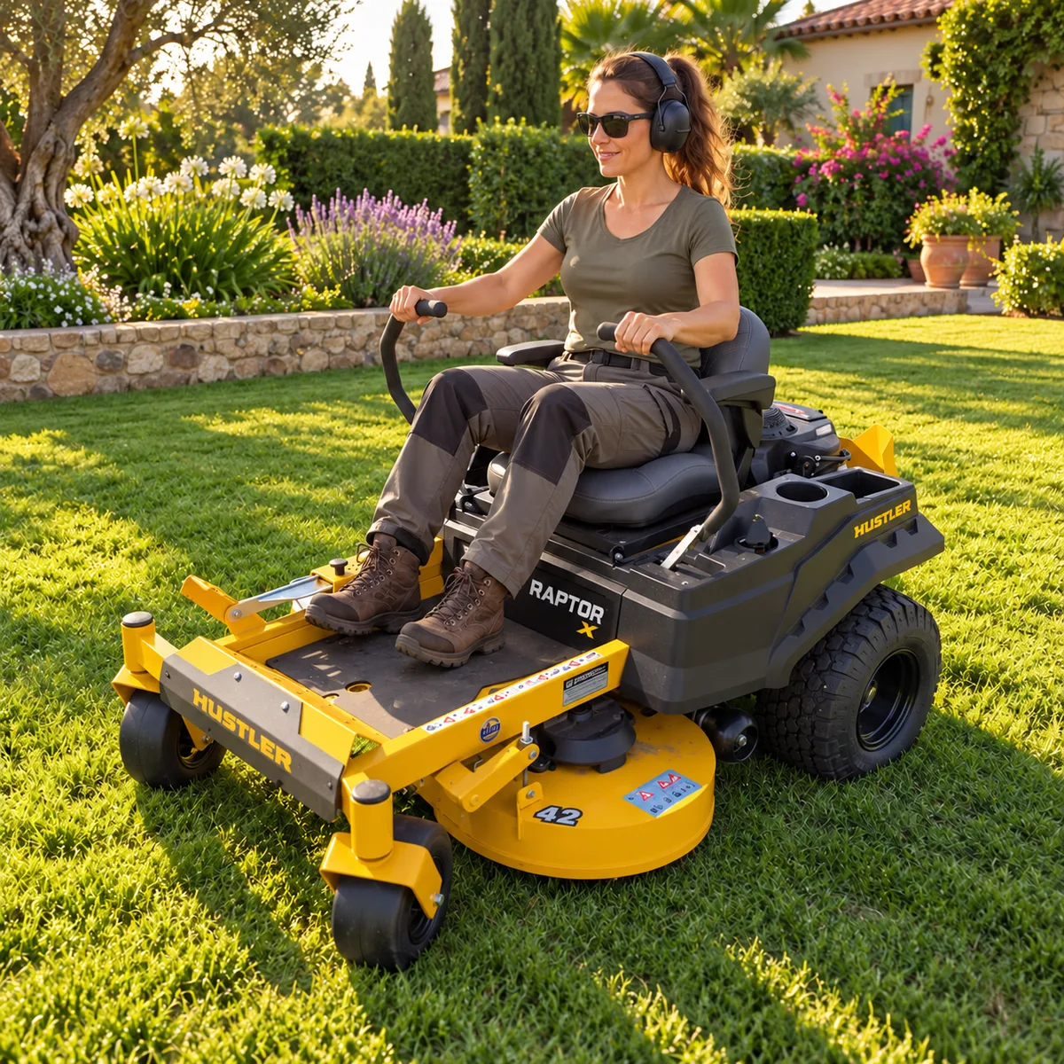 Cortacésped de giro cero Hustler RAPTOR X 42 SD · 107 cm — foto 4