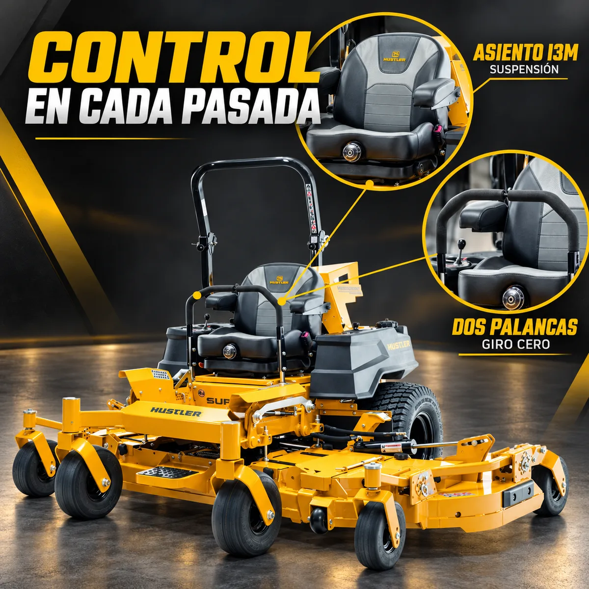 Cortacésped de giro cero Hustler SUPER 104 · 264 cm — foto 3
