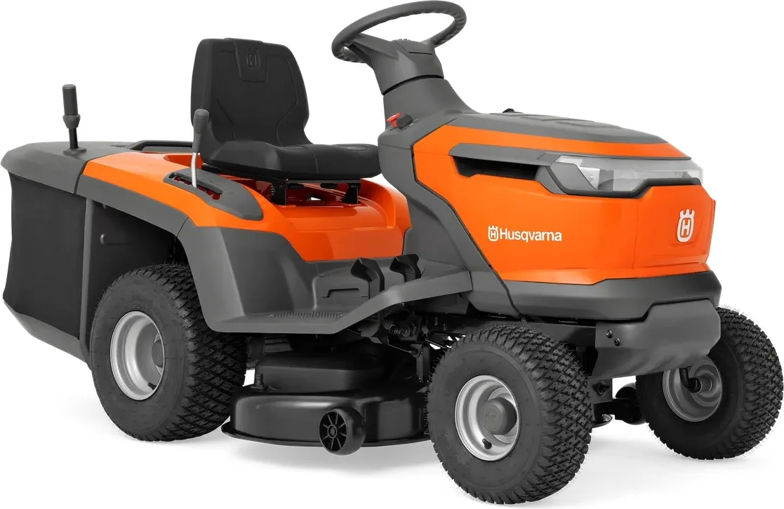 Tractor cortacésped a batería Husqvarna TC 100i · 95 cm con recogedor — foto principal