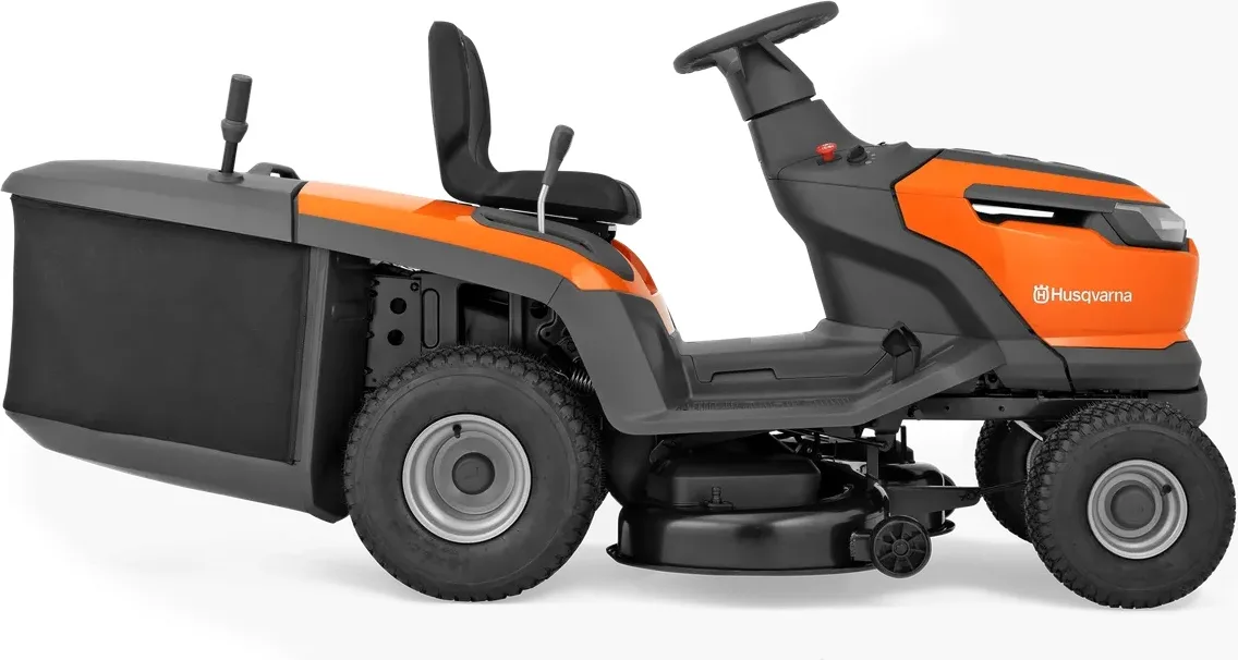 Tractor cortacésped a batería Husqvarna TC 100i · 95 cm con recogedor — foto 3