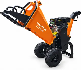 Biotrituradora de gasolina Anova BIO70M · Loncin 7 HP · ramas hasta Ø 100 mm