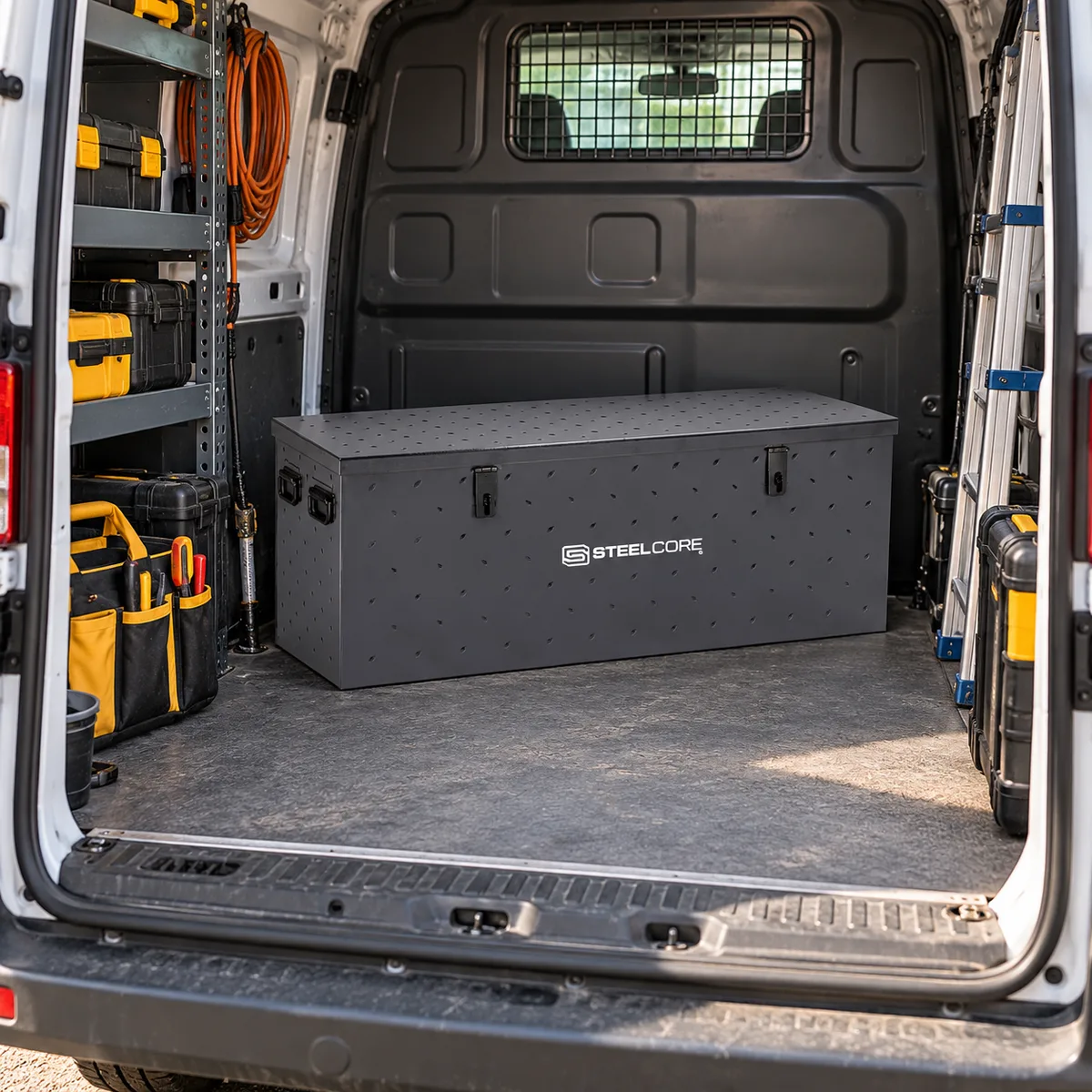 Caja metálica Steelcore 42954 · 180 L · 1140 × 400 × 410 mm — foto 5